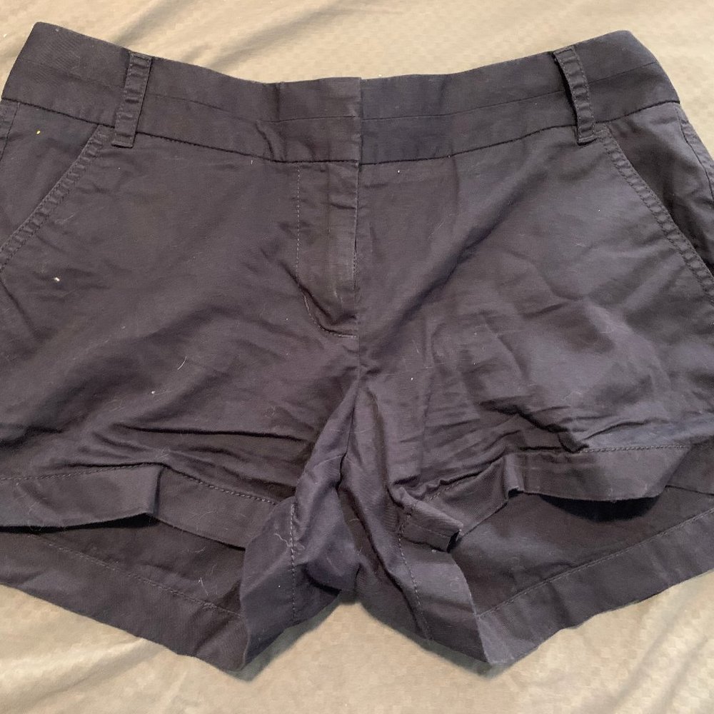 J. Crew Black Shorts Size 4